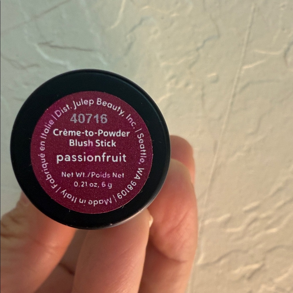 Julep Crème-to-Powder Blush Stick - Passionfruit Pink